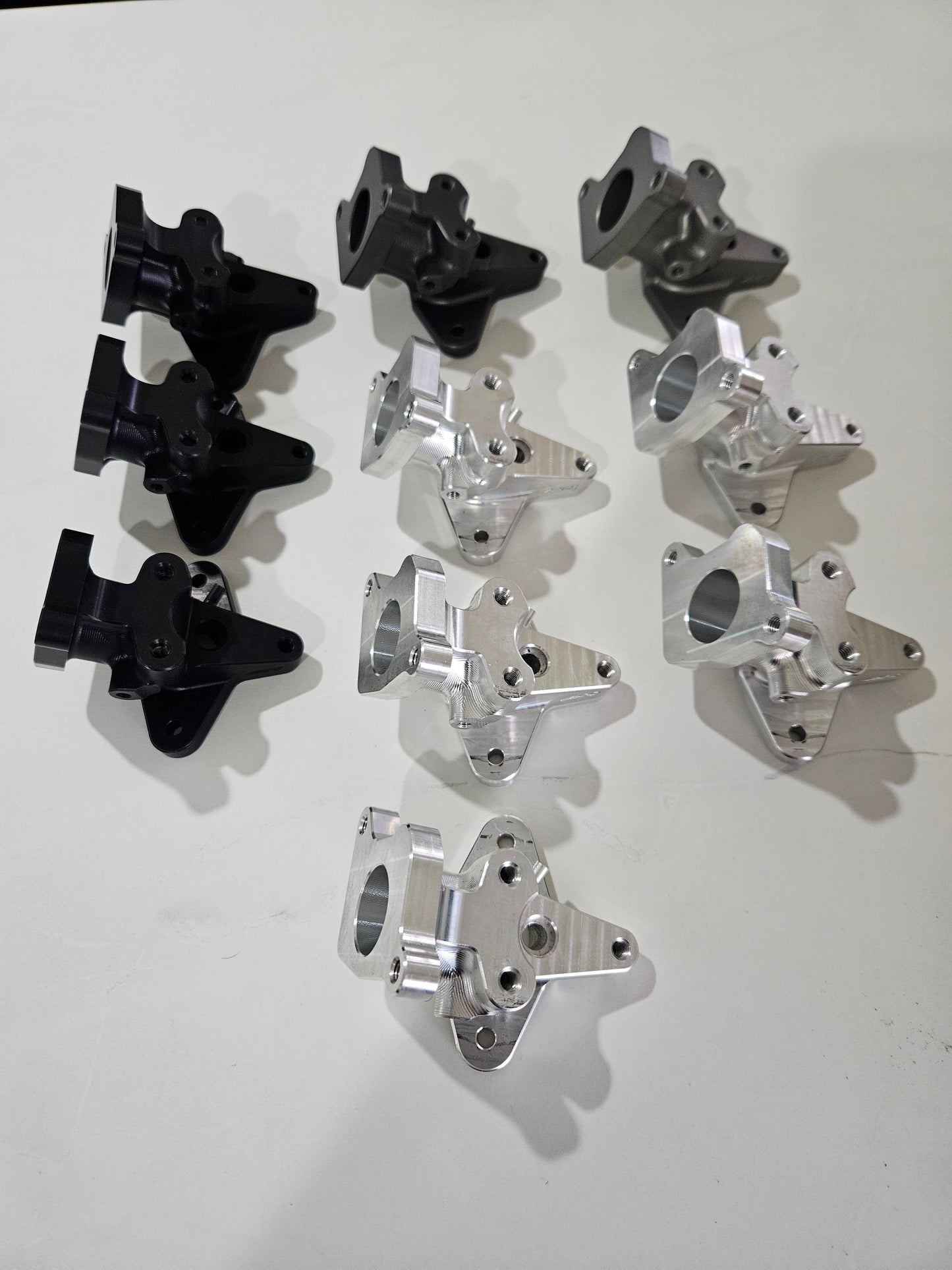 CJR billet manifold 24mm throttle body package,( with new velocity ported throttlebodies)