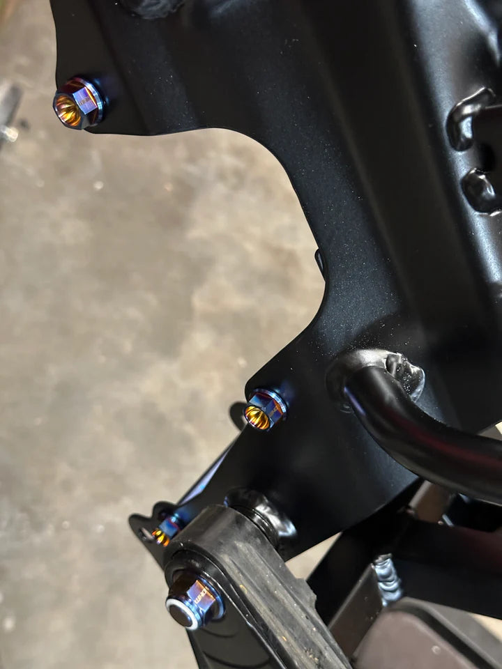 DHM CRF110 Titanium Engine Mount Hardware (BURNT)