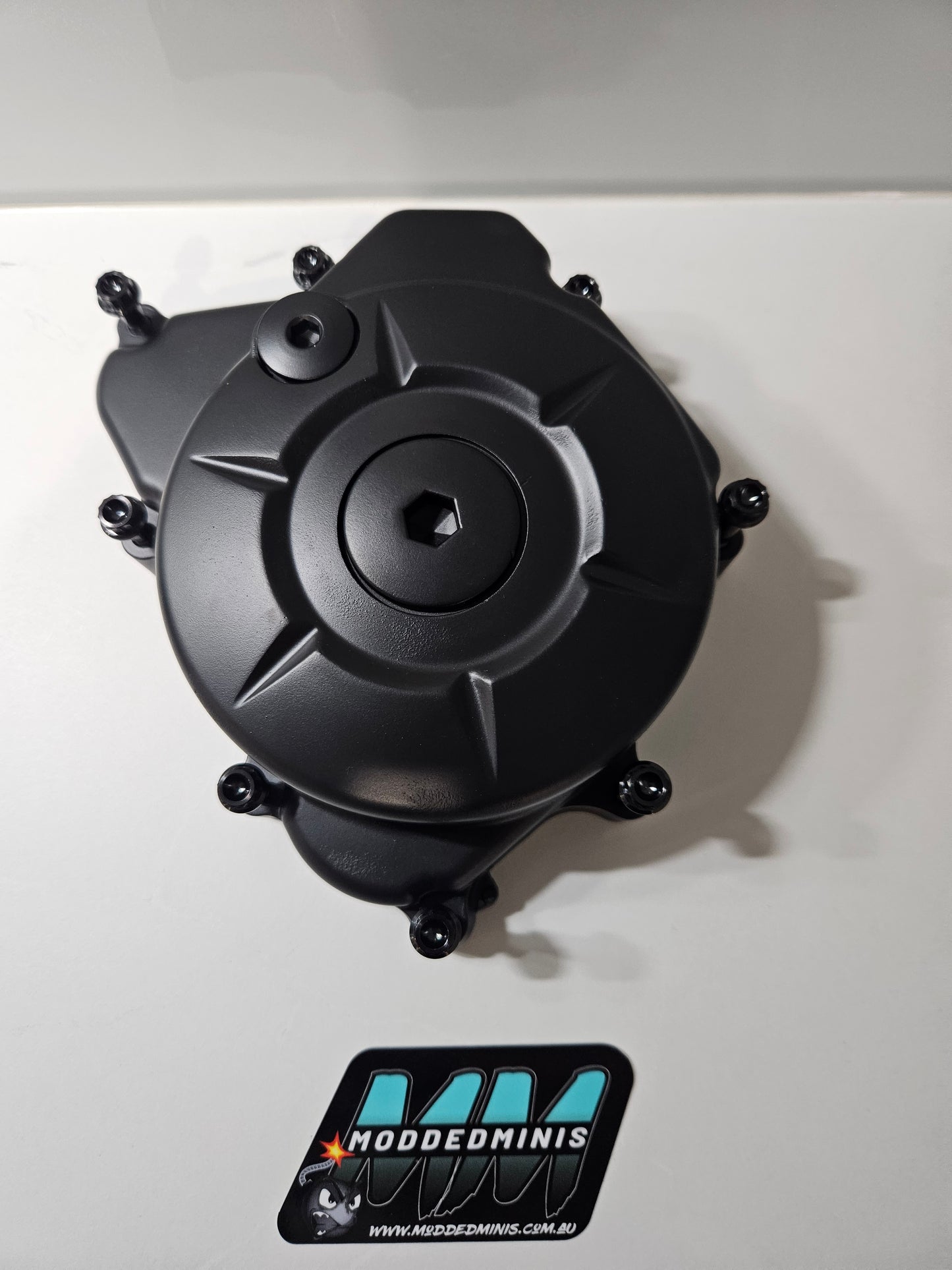 Titanium side cover bolt kit stealth black CRF 110