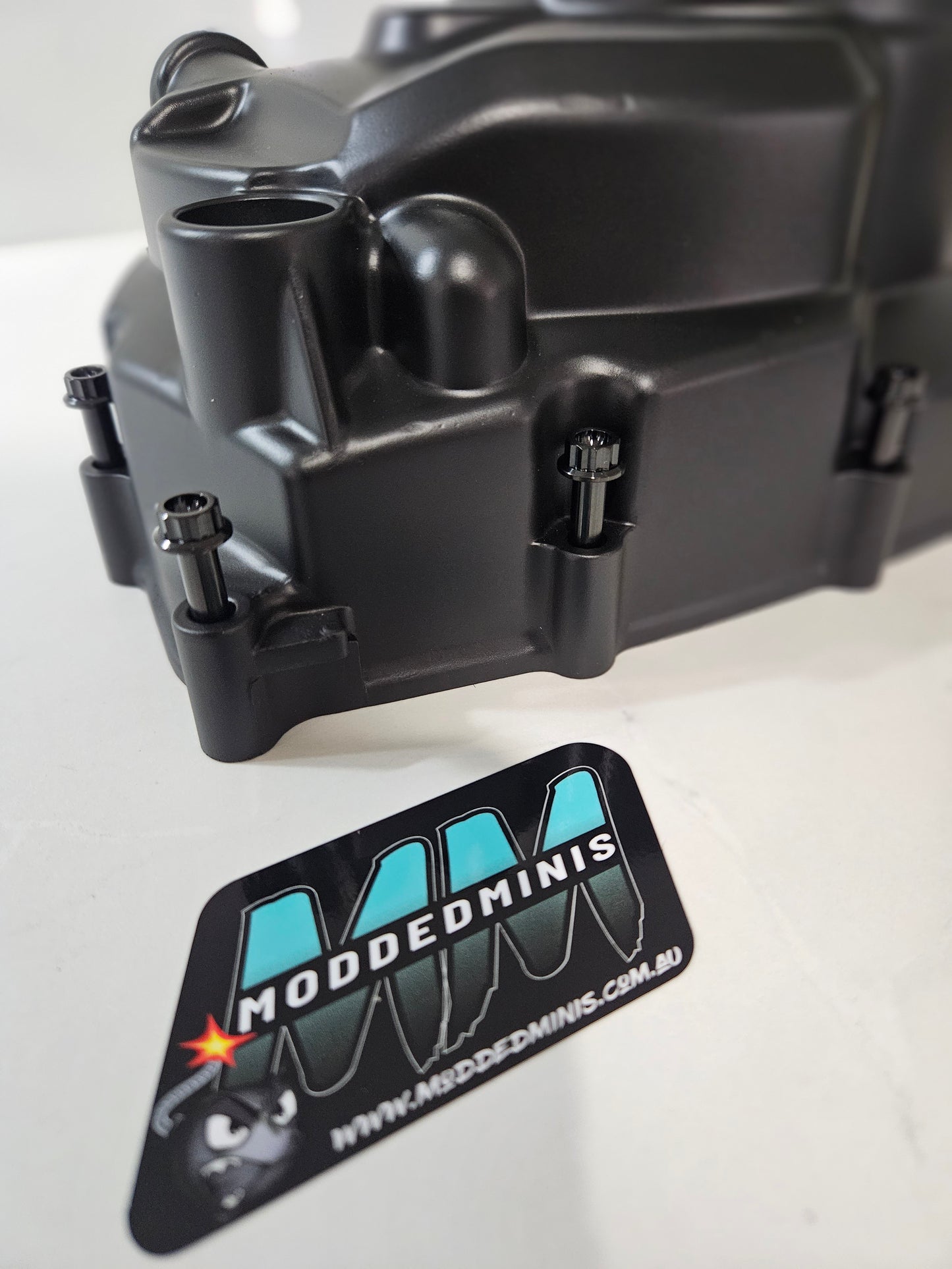 Titanium side cover bolt kit stealth black CRF 110