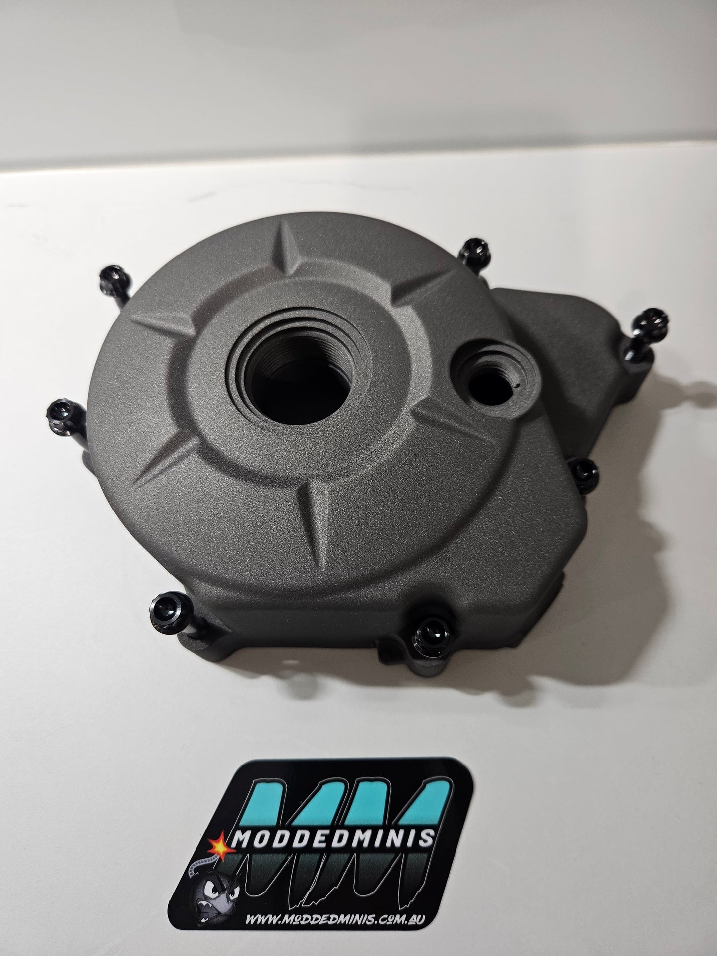 Titanium side cover bolt kit stealth black CRF 110