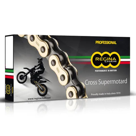 REGINA 420 CHAIN RX3 CROSS SUPERMOTARD SERIES 126 LINKS