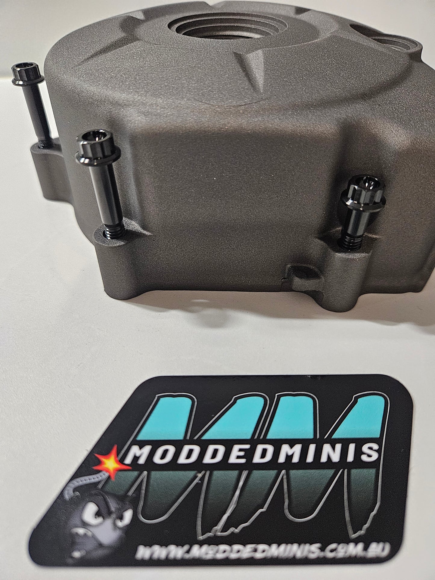 Titanium side cover bolt kit stealth black CRF 110